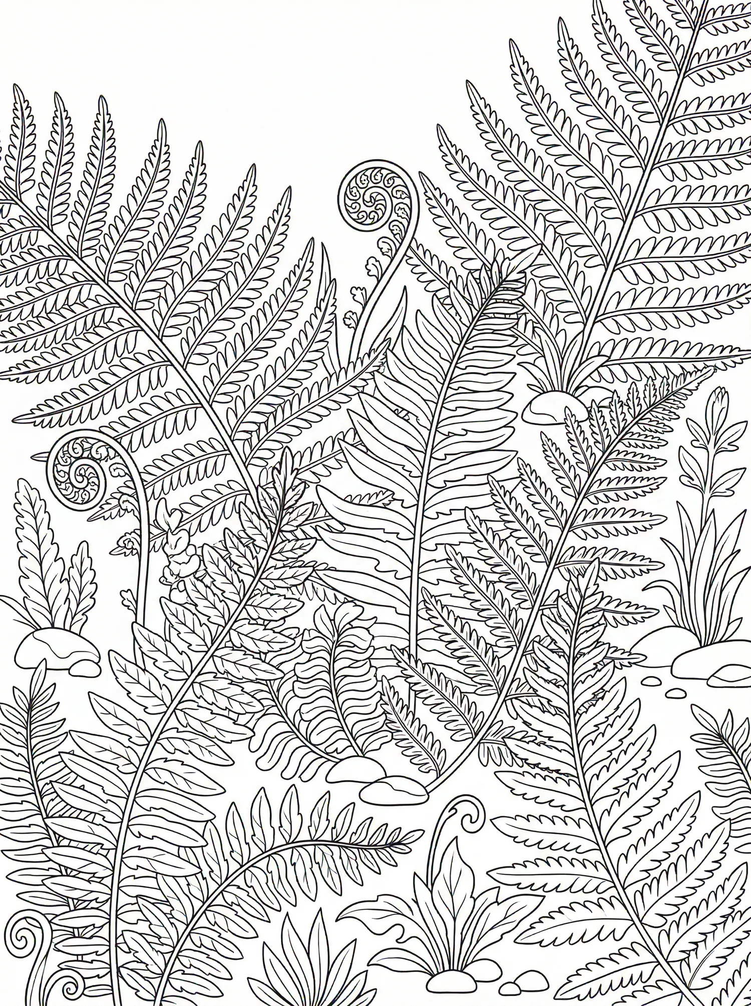 Fougères Forestières - pack Nature & Fleurs